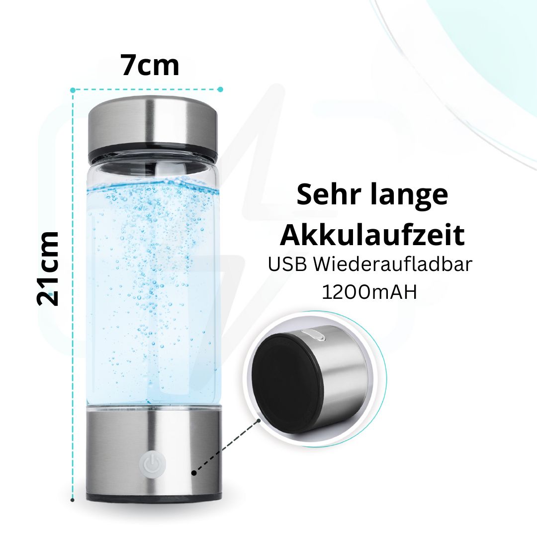 opodus™ Premium Wasserstoff-Wasserflasche